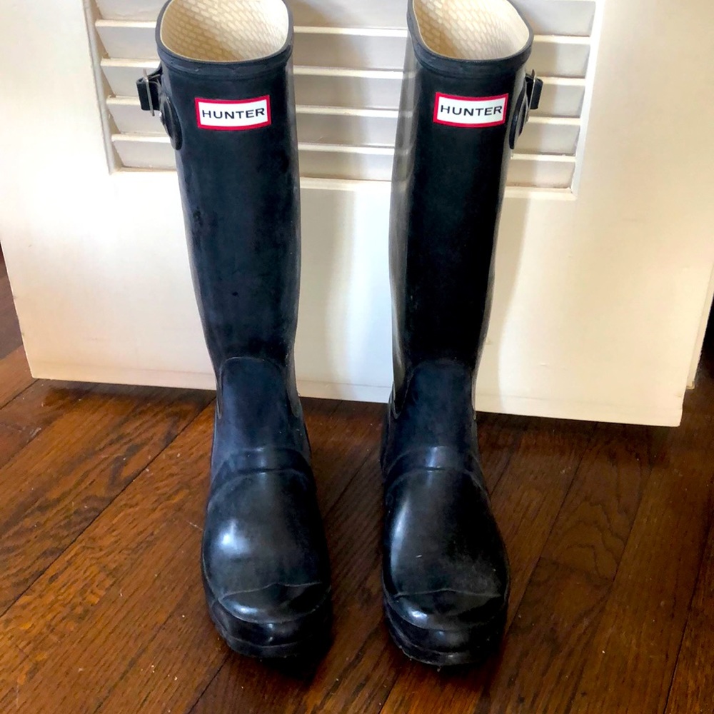 Hunter rain boots